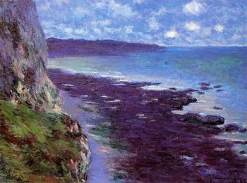 尅勞德 莫奈 Cliff near Dieppe